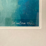 Large mixed media artwork of Cheyne Walk by Rory  Browne.