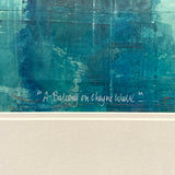 Large mixed media artwork of Cheyne Walk by Rory  Browne.