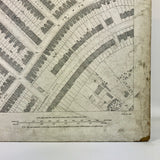 Original Land registry map of Clapham circa 1900.