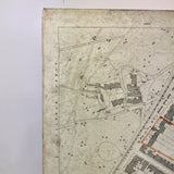 Original Land registry map of Clapham circa 1900.