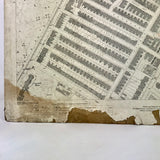 Original Land registry map of Clapham circa 1900.