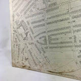 Original Land registry map of Hampstead circa 1900.