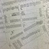 Original Land registry map of Hampstead circa 1900.