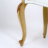 Decorative french mirrored chest of drawers circa 1920.