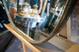 Brass "Coat of Arms" Mirror