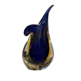 Large Italian Murano 1970's  Sommerso vase.