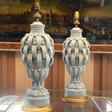Large   Casa Pupo ceramic lamps circa 1960,