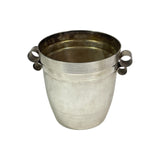French silver plated 1920's ice bucket.