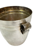 French silver plated 1920's ice bucket.