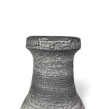 Unusual 1960's grey and red West German ceramic vase