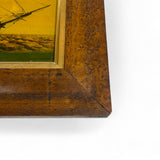 English Reverse Prints on Glass of a 'swedish merchant vessel'