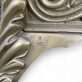 Italian mid century Onyx and bronze coffee table.