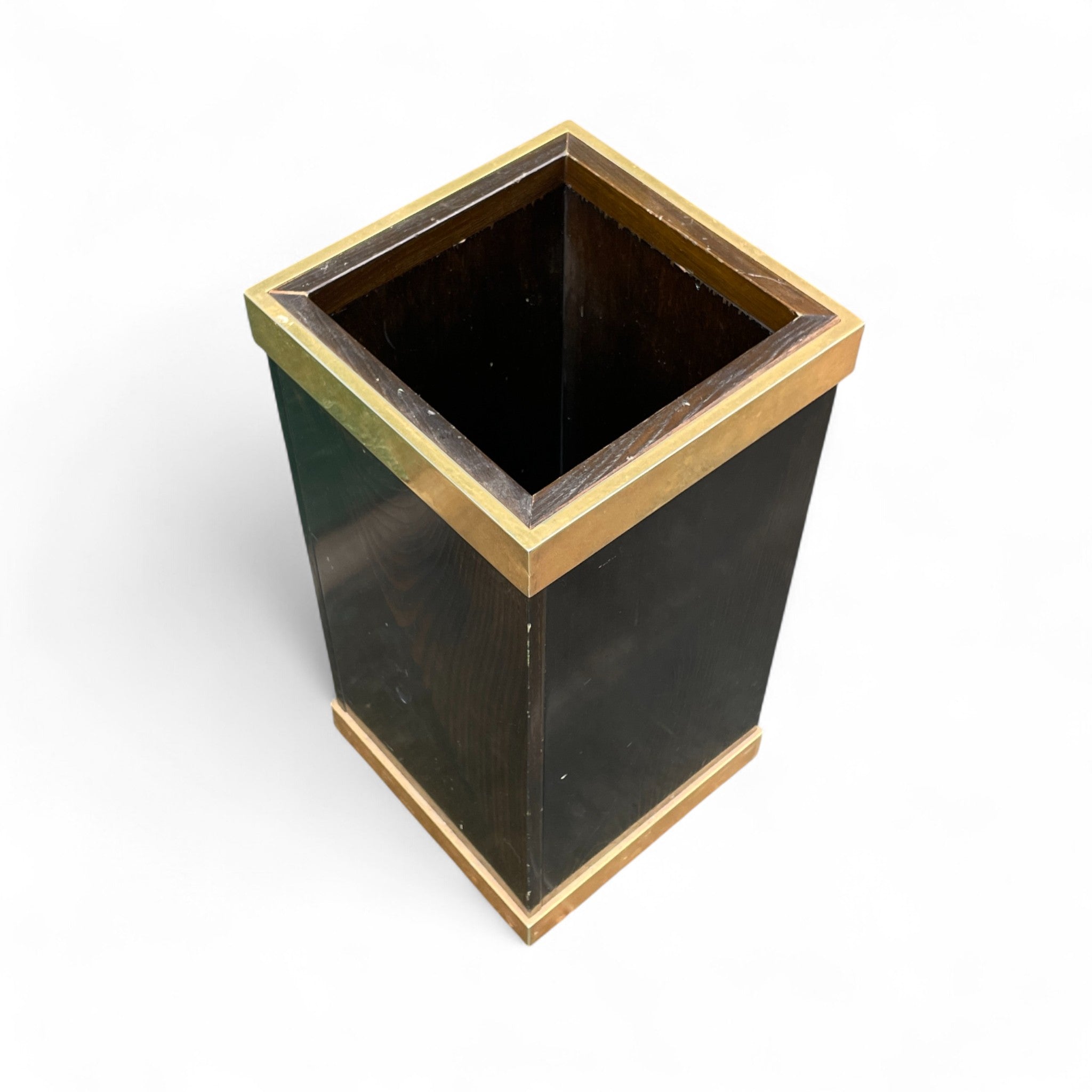 Stylish 1970's waste paper bin .