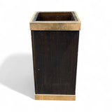 Stylish 1970's waste paper bin .