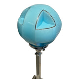 British Art Deco table lamp on chrome base circa 1930.