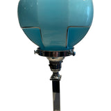 British Art Deco table lamp on chrome base circa 1930.