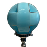 British Art Deco table lamp on chrome base circa 1930.