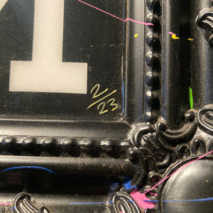 'Till Death Do Us Part ' original artwork by Graffiti artists Ghost .