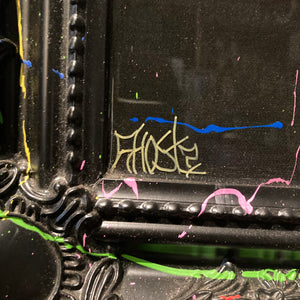 'Till Death Do Us Part ' original artwork by Graffiti artists Ghost .