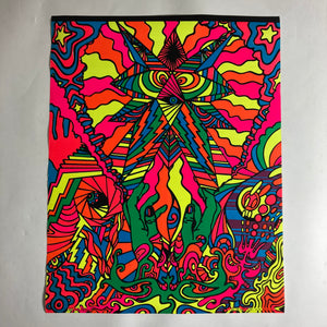 Original 1970's psychedelic poster  'In My Room' .