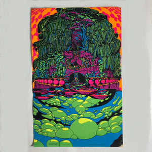 Original 1970's psychedelic poster  'In Another Land'.