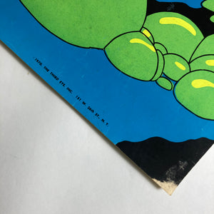 Original 1970's psychedelic poster  'In Another Land'.