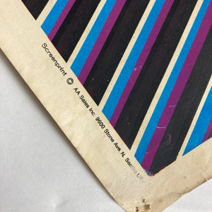 Original 1970's psychedlic poster 'Inner Zonk'