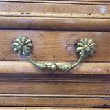 Stunning french 18th century marble top commode .