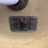 Large   Casa Pupo ceramic lamps circa 1960,