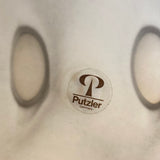 1970's German glass pendant light by Peill & Putzler with Murano glass shade.