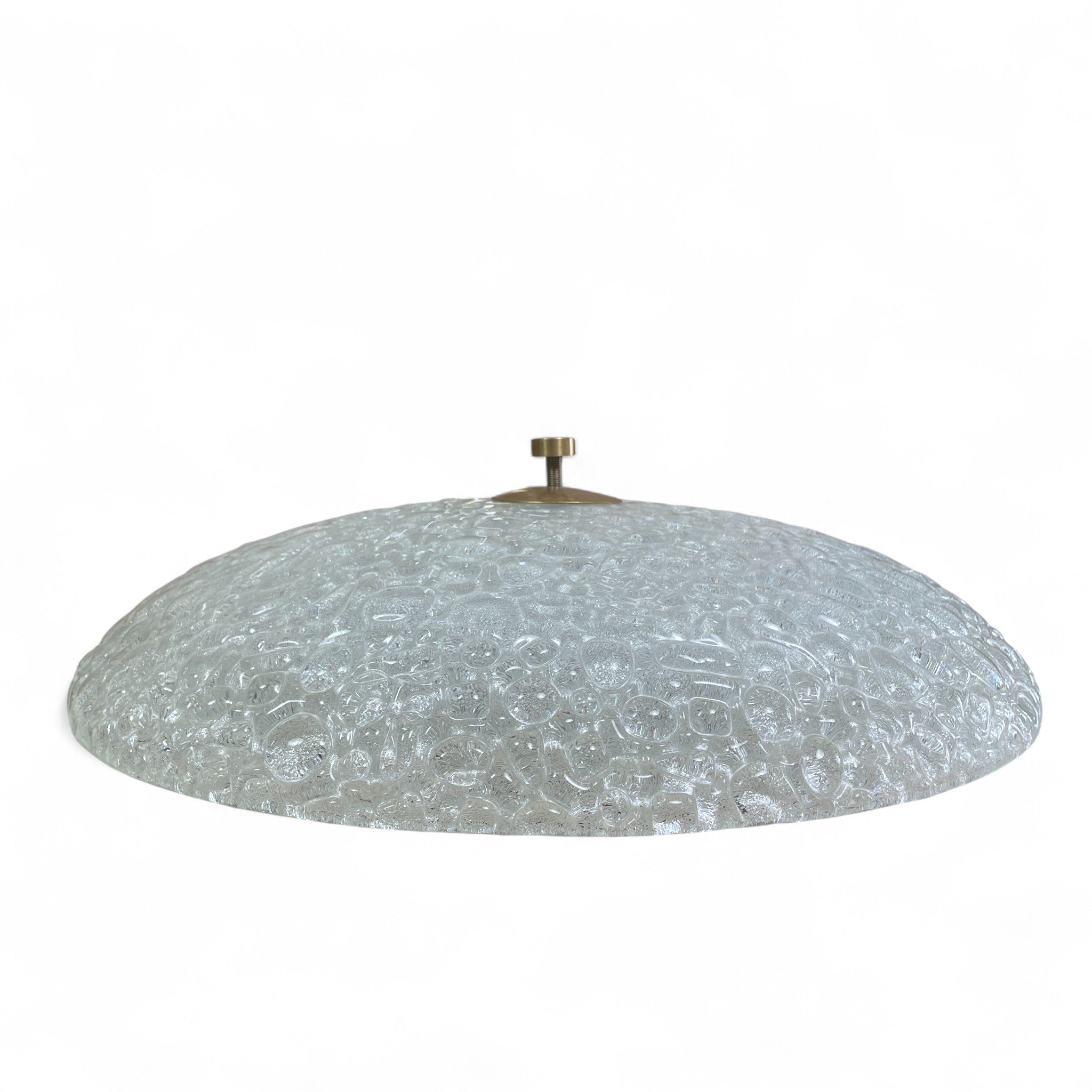 Large Murano glass 1970's plafonier.