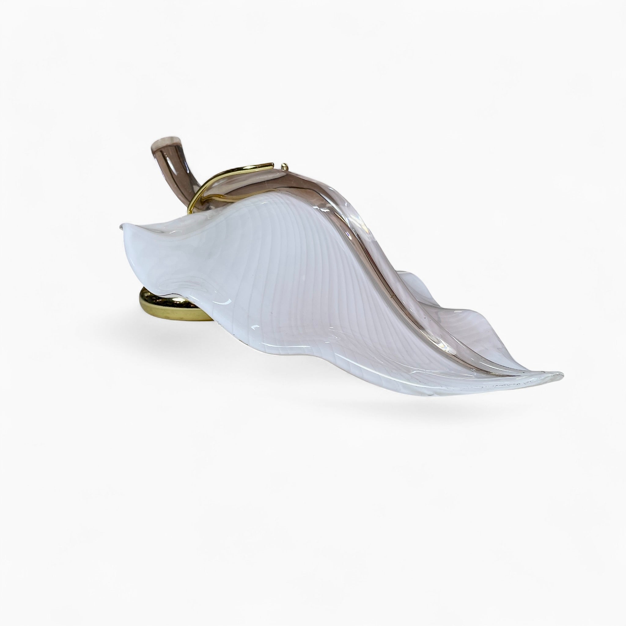 large pair of Murano glass wall lights .