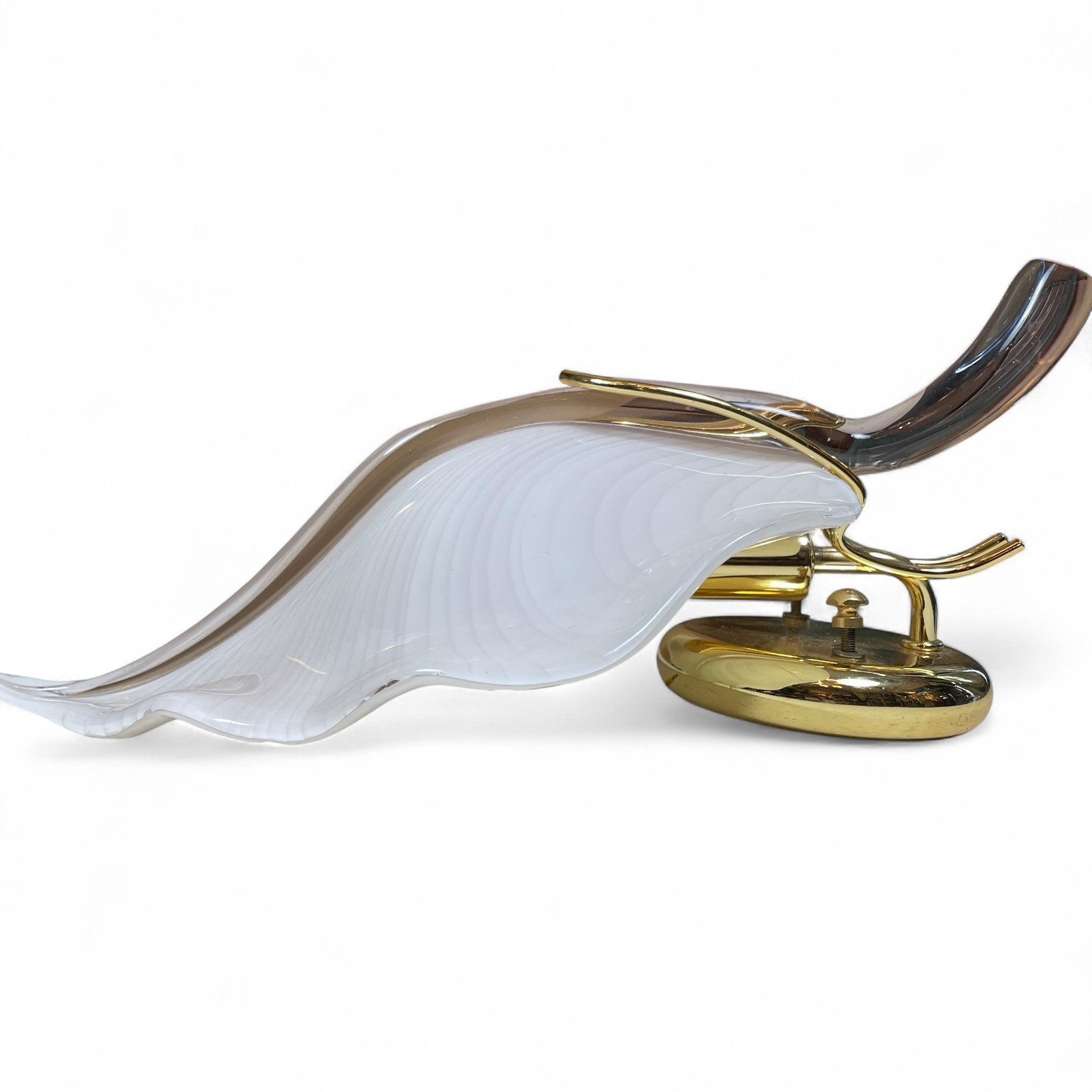 large pair of Murano glass wall lights .