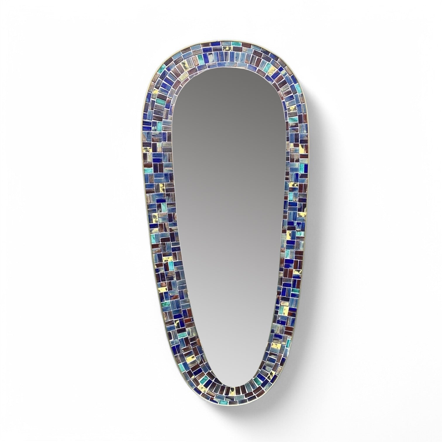 Large backlit 1950's Italian Mosaic mirror.