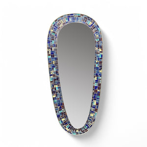 Large backlit 1950's Italian Mosaic mirror.