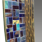 Large backlit 1950's Italian Mosaic mirror.