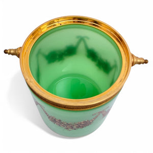Eatrly twentieth century Murano glass ice bucket by Cenodese.