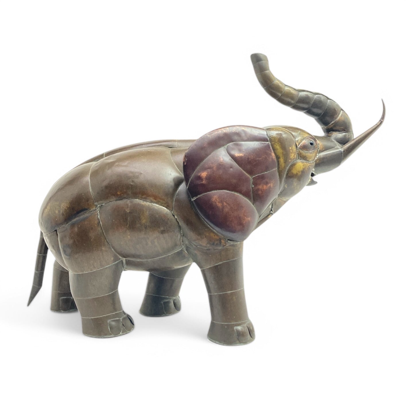 Large and rare elephant sculpture by Sergio Bustamante