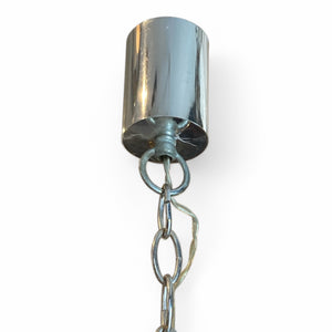 Original 1970's Italian sputnik chandelier .