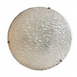Large 1970's Murano ceiling flush light.