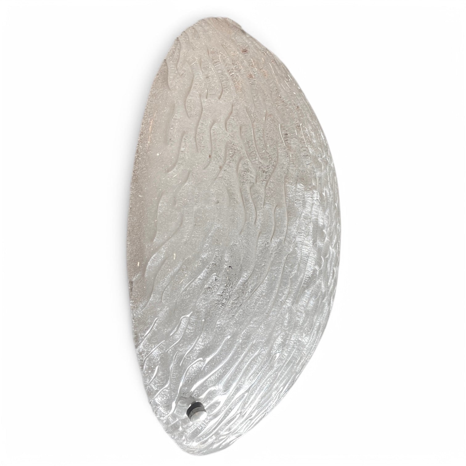 Large 1970's Murano ceiling flush light.