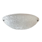 Large 1970's Murano ceiling flush light.