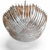 Large ,Murano glass ,Triedri plafonier.