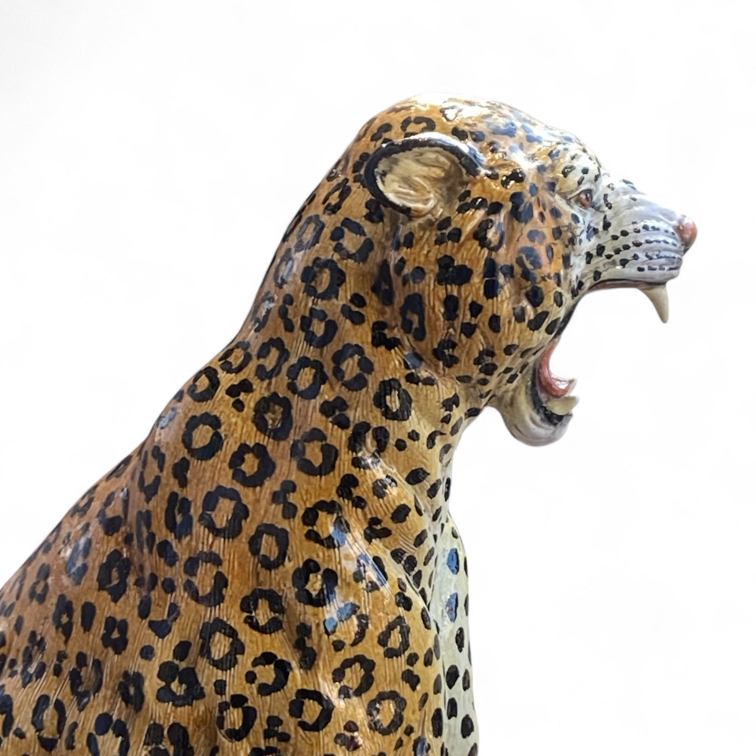 Large mid century Italian model of Leopard .