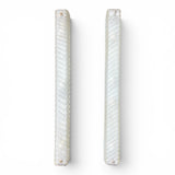 Pair of long 1960's Murano wall lights .