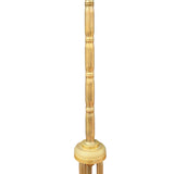 Decorative pair of french Faux bamboo side tables .