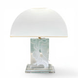 Vintage perspex lamp by Fabian Art .
