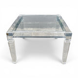 Super quality 1970's perspex side table by Fabian Art .