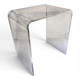 1970's perspex nest of tables.