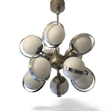 1960's Chrome sputnik chandelier.